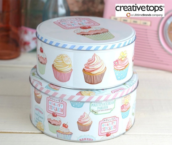 Набор банок 2 предмета 22*19см. Retro Treans Набор банок 2 предмета 22*19см. Retro Treans