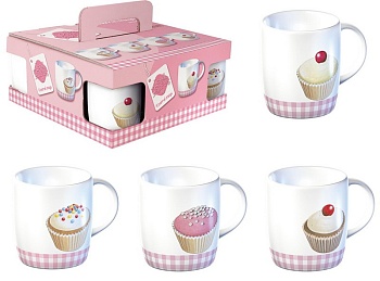 Кружка 4шт Iced Fancies Кружка 4шт Iced Fancies