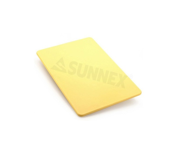 Доска пластиковая желтая 46*31см. X