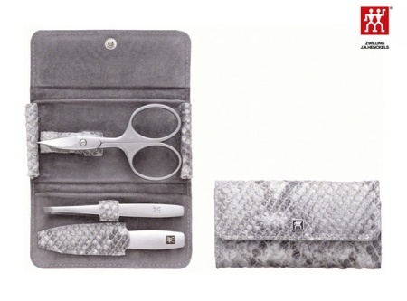 Набор маникюрный 3 предмета змея серебр TWINOX