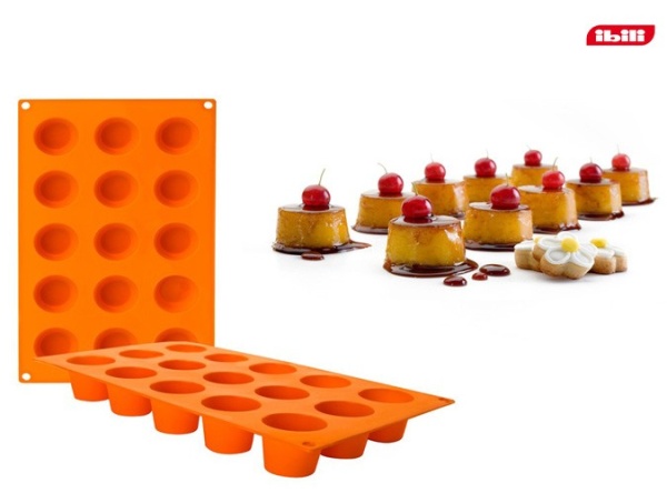 Форма для выпечки 15 ячеек 4*4см. силикон