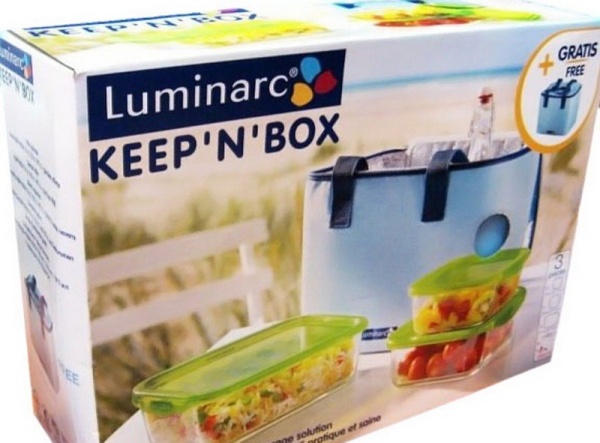 Набор контейнеров 3 предмета Keepn Box+термосумка Набор контейнеров 3 предмета Keepn Box+термосумка