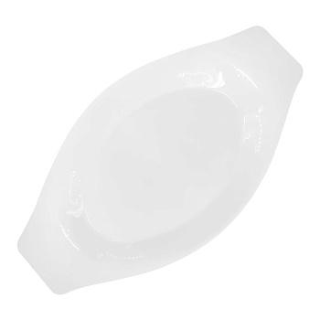 Лоток овальный с ручками 19см.