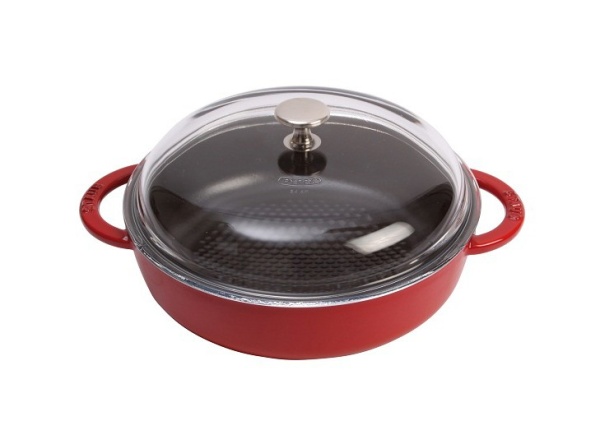 Сотейник с крышкой соты 24см. 2,4л. 