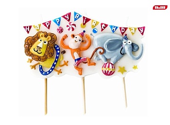 Свеча для торта Цирк