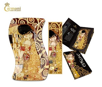 Тарелка 15*23см. Поцелуй