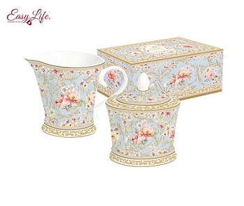 Набор сахарница+молочник 300мл Majestic