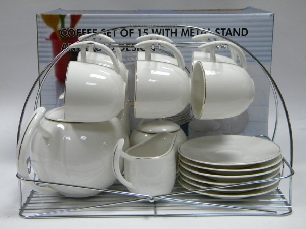 Сервиз чайный 15 предметов 200мл. Memory Gold