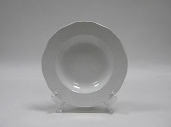 Тарелка 22,5см. глубокая Afrodyta