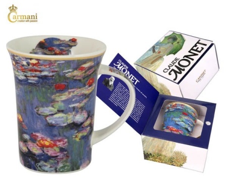 Кружка 350 мл., Водяные лилии Клод Моне