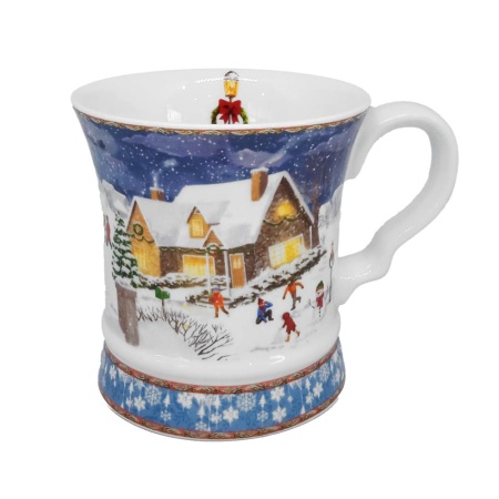 Кружка 280 мл Новогодняя деревня