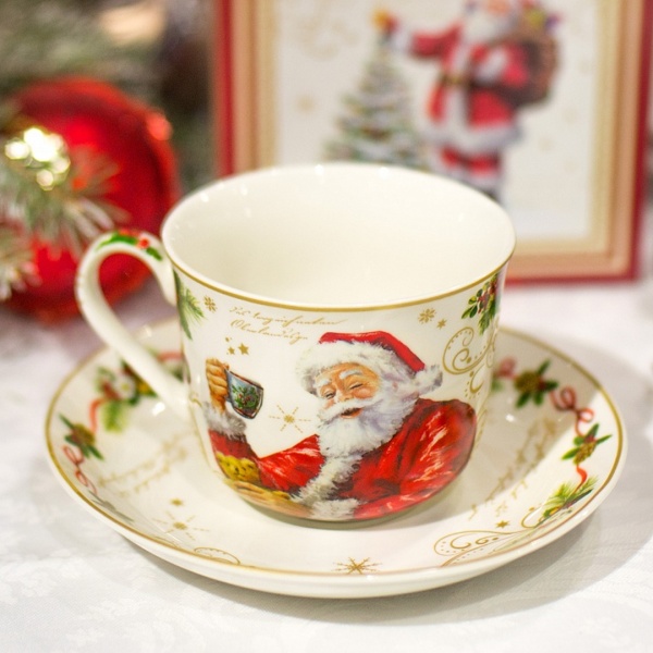 Чайная пара 0,2л. Магия Рождества