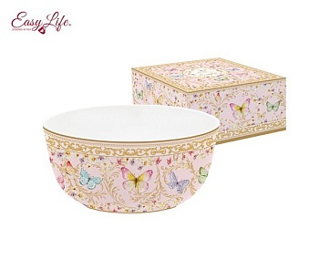 Салатник 14см. розовый Majestic