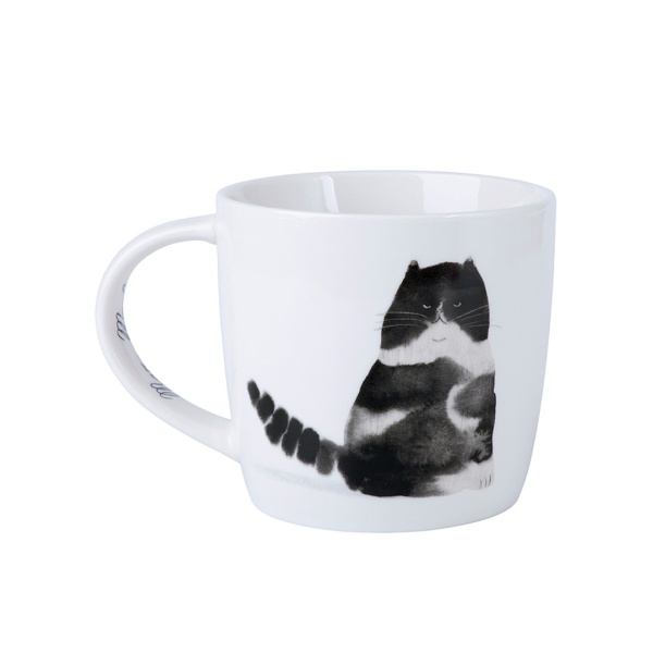 Кружка 400 мл. Сердитый кот