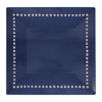 Блюдо квадратное 27см Viewpoint navy