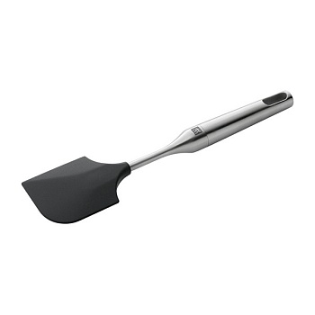 Скребок для теста 27см силикон Twin Pure Steel