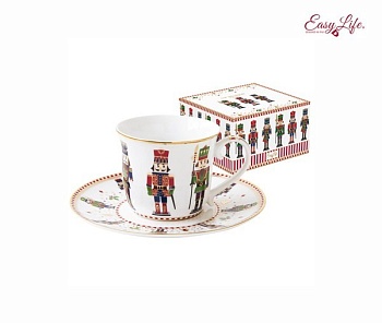 Чайная пара 200мл. Щелкунчик