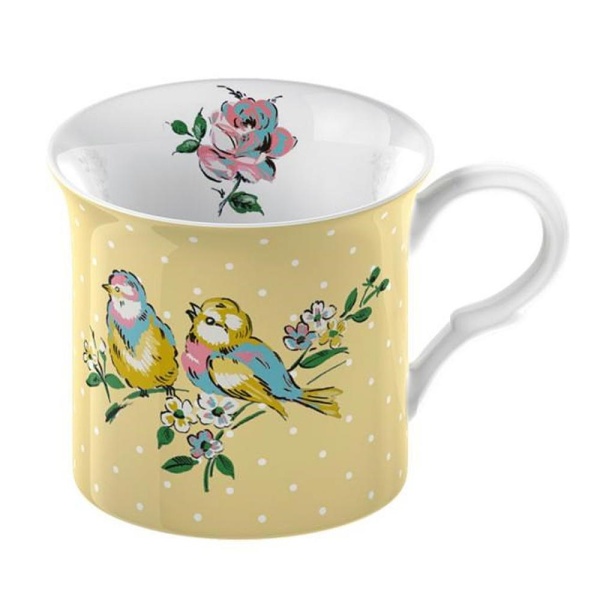 Кружка 295 мл., желтая Bird Song Кружка 295 мл., желтая Bird Song