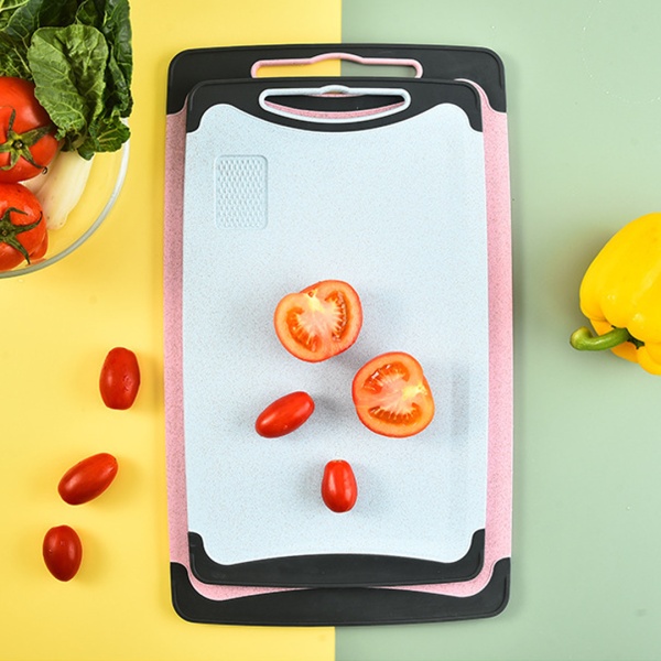 Доска разделочная пшеничная солома 34*21см. терка чеснок