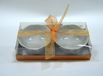 Розетка 2шт Павлин серый