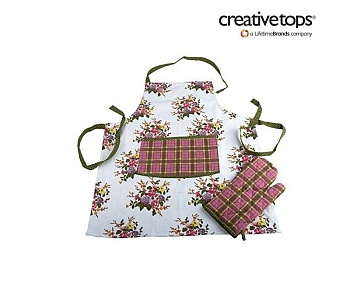 Набор 2 предмета рукавица+фартук Highland Fling