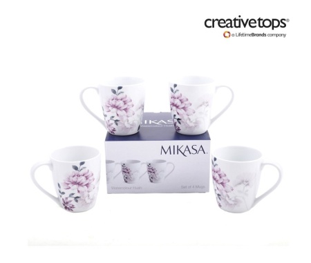 Кружка 4шт Watercolour Hush