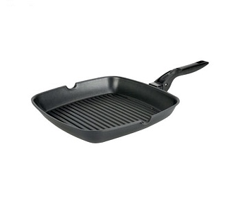 Сковорода гриль кваратная 28см. Declic