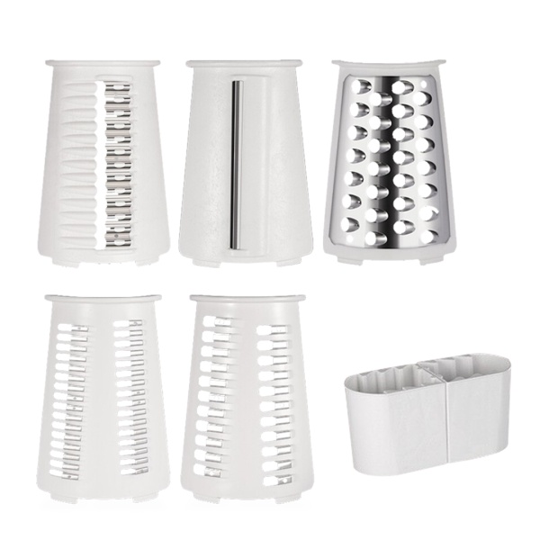 Слайсер для овощей 5 насадок +кисточка 26*18 см