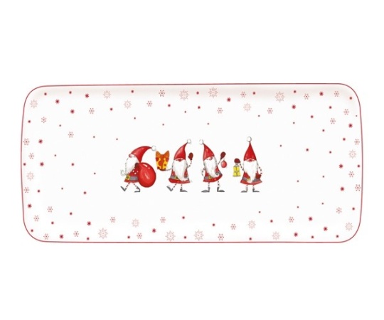Блюдо 36*16см Гномы