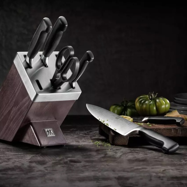 Набор ножей 7 предметов с заточкой Four Star