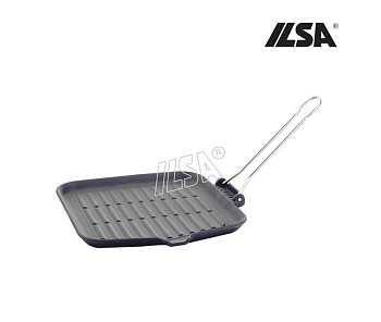 Сковорода гриль чугун 24*24см. Dietella