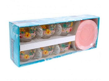 Набор чашек 220мл. 6шт Fraiches Pink