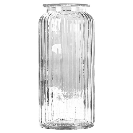 Ваза 24см, прозрачная Jar