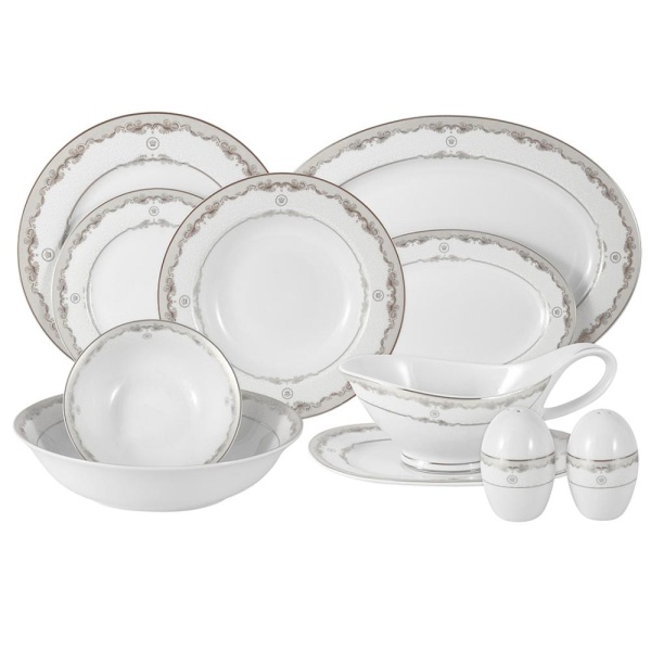 Сервиз столовый 27 предметов 6 персон Корона