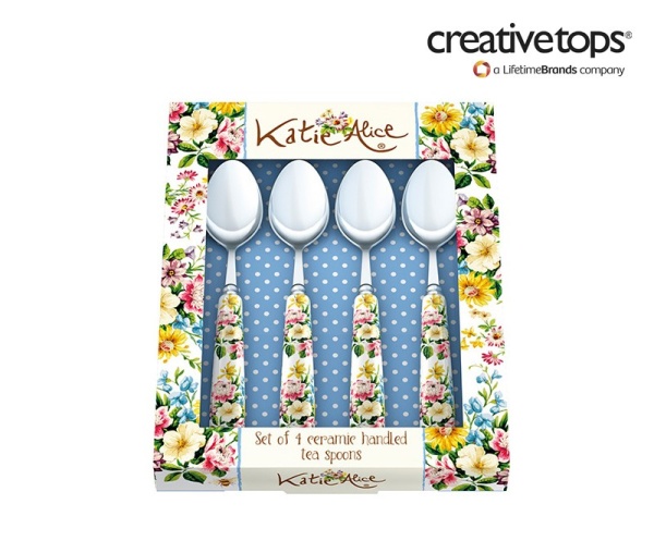 Набор чайных ложек 4шт English Garden Набор чайных ложек 4шт English Garden