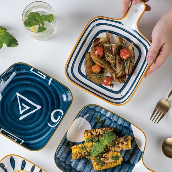 Тарелка закусочная 16см Морская Коллекция