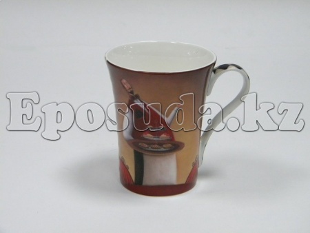 Кружка 350мл. Официант в фартуке