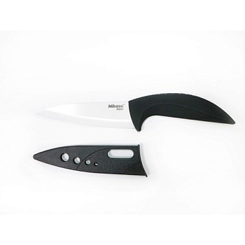 Нож универсальный, 12,5см. белый, чехол. Gourmet