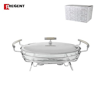 Кастрюля овальная 44*26*20см. Перле