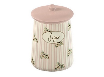 Банка для сахара 9см. Cottage Flower Банка для сахара 9см. Cottage Flower