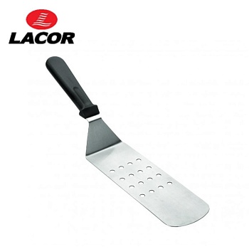 Лопатка перфорированная с пластиковой ручкой 7,5*21,5см Solido