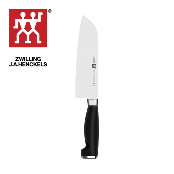 Нож сантоку 18см. Twin Four Star2