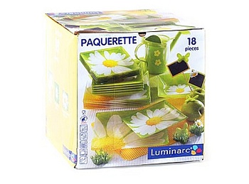 Сервиз столовый 18 предметов 6 персон Paquerette