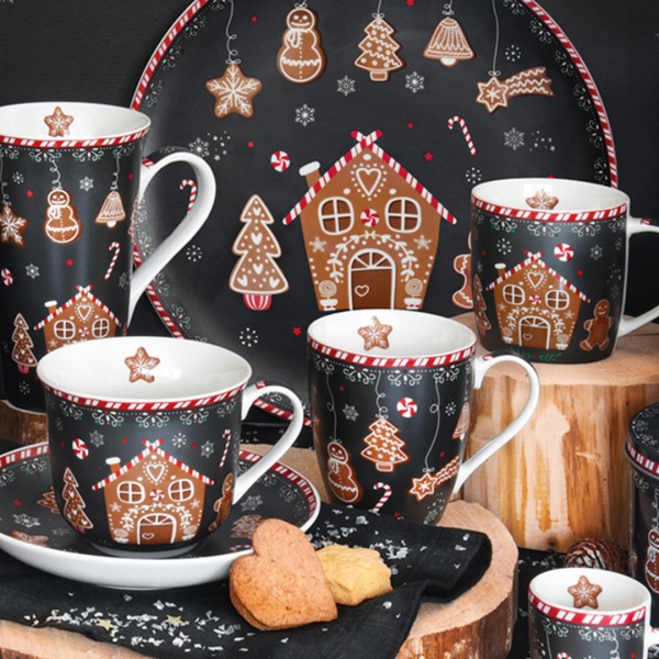 Тарелка 20см. Имбирный пряник