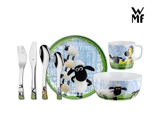 Набор детский  7 предметов Shaun Das Schaf