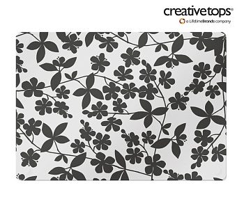 Подложка стекло, 4шт 29*21см. Floral Shadow Подложка стекло, 4шт 29*21см. Floral Shadow