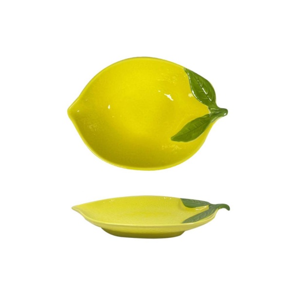 Блюдо 13*10см Лимон