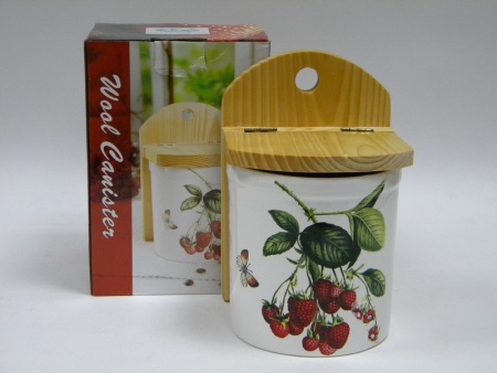 Банка настенная Strawberry 1л.