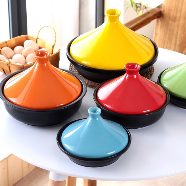 Тажин керамический 24*15,5см, оранжевый