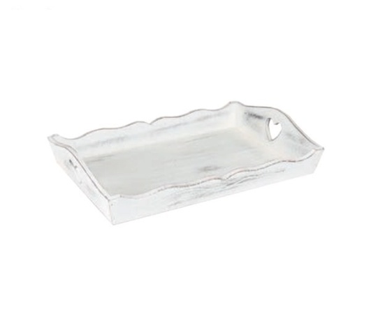 Поднос белый 46*31см.